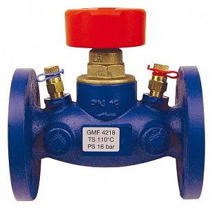 картинка 4218 Клапан балансировочный DN-50 HERZ ШТРЕМАКС-GMF фланцевый. А-Технология