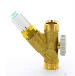 картинка Вентиль балансировочный WattFlow SRVOL-AG 1" НР, DN20, расход 2-16 л/мин, Kvs 2.0 А-Технология