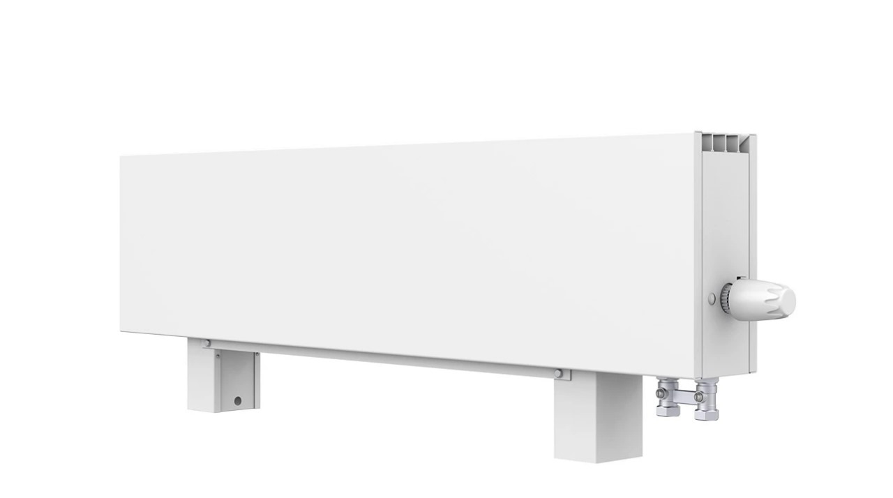 картинка Конвектор напольный КЗТО Элегант 110x250x1000 2то НВ.НП RAL 9005 А-Технология