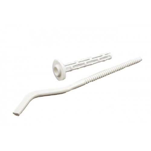 картинка Кронштейн для радиаторов штыревой  9*260 мм плоский с дюбелем А-Технология