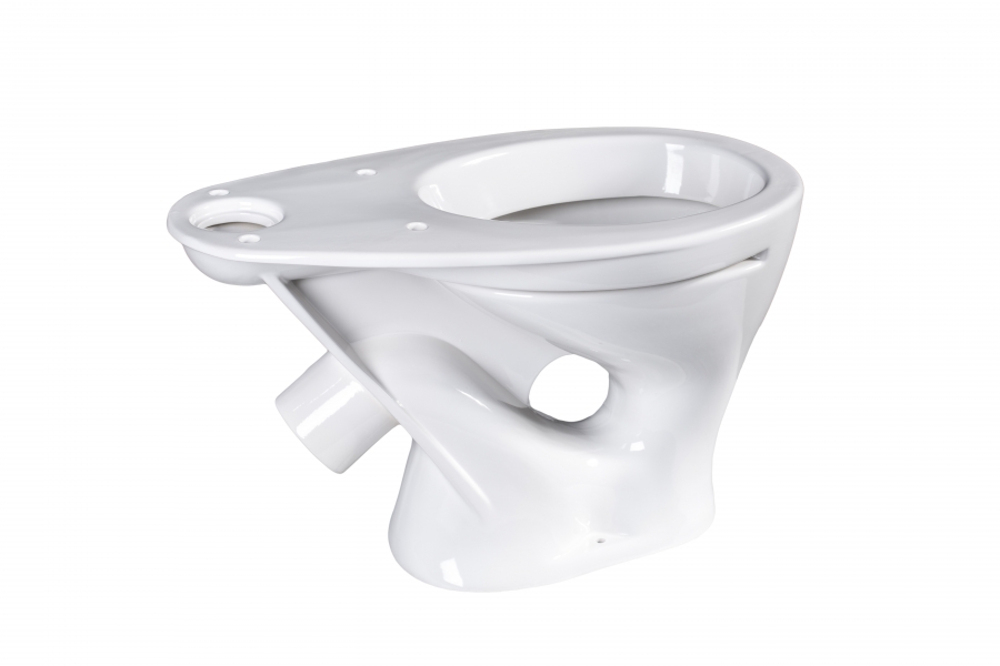 картинка УНИТАЗ-КОМПАКТ «ОБЬ» (косой выпуск, без бачка) А-Технология