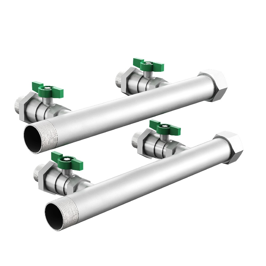 картинка Коллектор напорный и всасывающий для установок GRUNDFOS CMBE TWIN 1 ¼  от магазина  А-технология