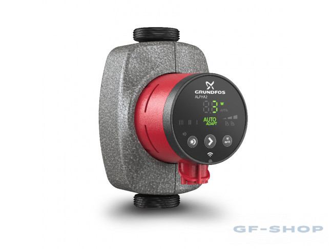 картинка Циркуляционный насос GRUNDFOS UPS ALPHA2 25-60 N 180 1x230V 50Hz магазин  А-технология являющийся официальным дистрибьютором в России  картинка Циркуляционный насос GRUNDFOS UPS ALPHA2 25-60 N 180 1x230V 50Hz от магазина  А-технология