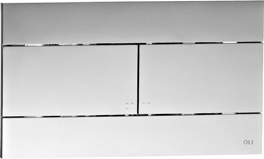 картинка Кнопка смыва OLI Slim (Хром) А-Технология