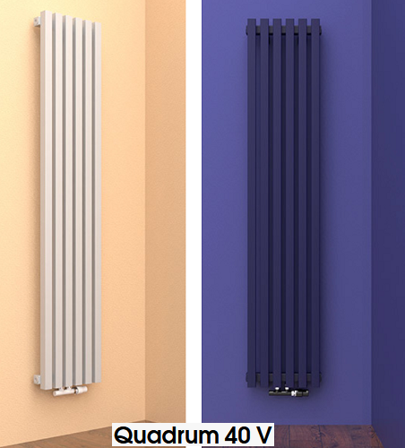 картинка Стальной трубчатый радиатор отопления КЗТО QUADRUM 40 V А-Технология