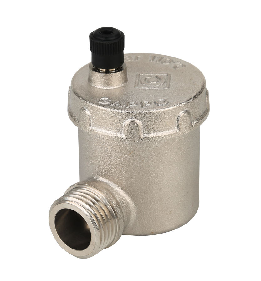 картинка G1460 Воздухоотводчик GAPPO автоматический угловой 1/2" x 10 бар-110℃ А-Технология