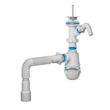 картинка Сифон "АНИ" 1 1/4*40*50 (С2015) А-Технология