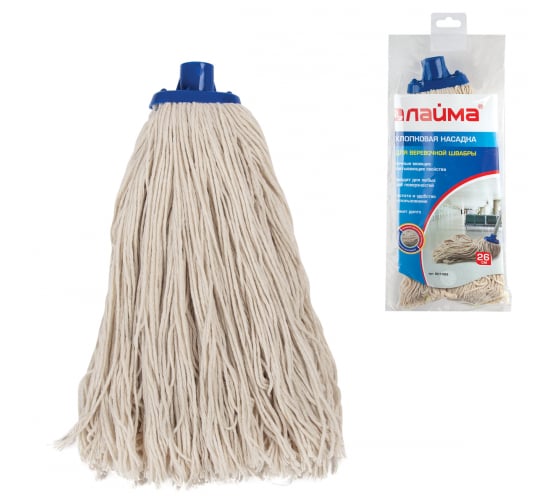 картинка Насадка для швабры ЛАЙМА веревочная 601489 А-Технология