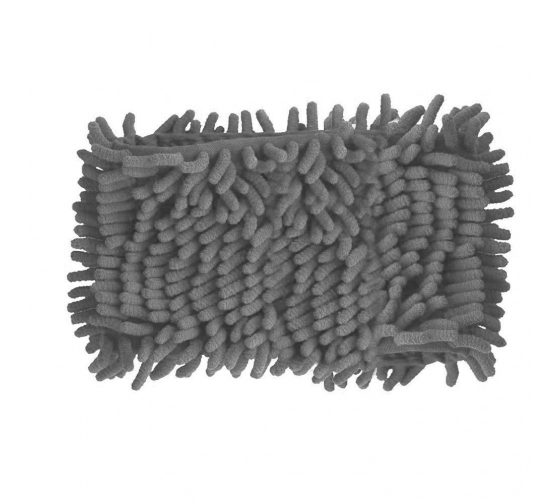 картинка Насадка для плоской швабры In'Loran лапша, шенилл, серая, BN-L508GR А-Технология