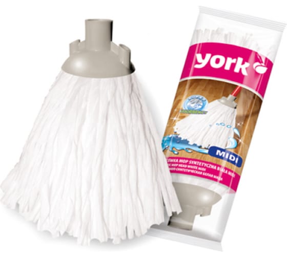 картинка Насадка для уборки YORK МИДИ белая 078030 А-Технология