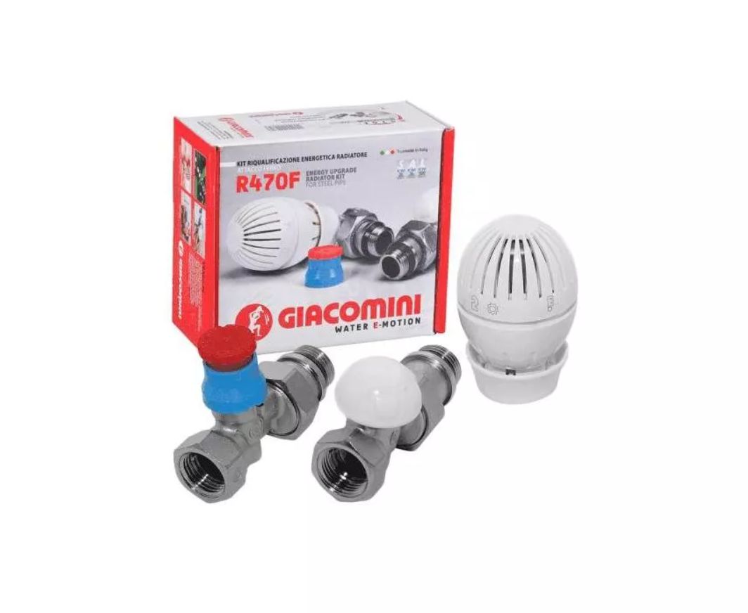 картинка R470FX064 Комплект термостатический 3/4" прямой Giacomini А-Технология