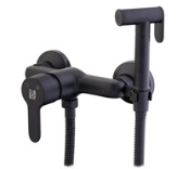 картинка SD8202-07 Смеситель для гигиенческого душа A-TEH Черный. А-Технология