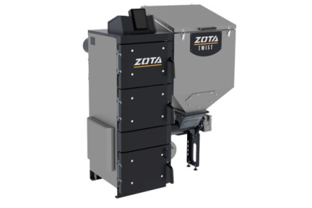 картинка Котел автоматический угольный и пеллетный ZOTA "Twist Plus 32" от магазина  А-технология