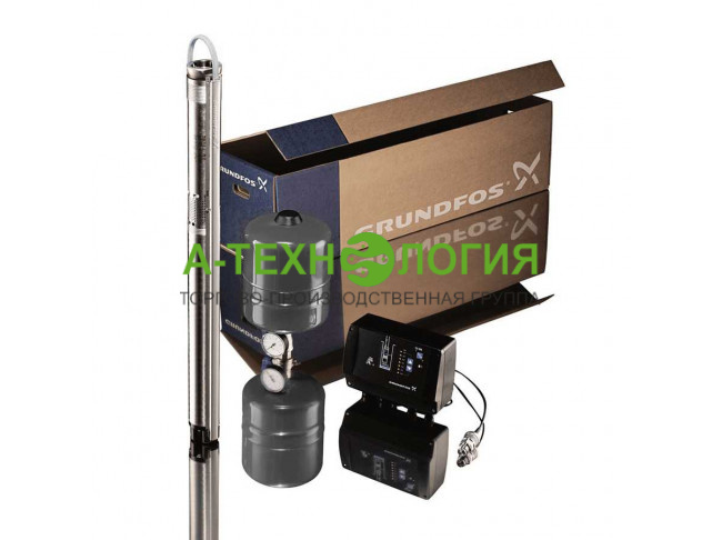 картинка Скважинный насос GRUNDFOS SQE 2-55 (Комплект) от магазина  А-технология
