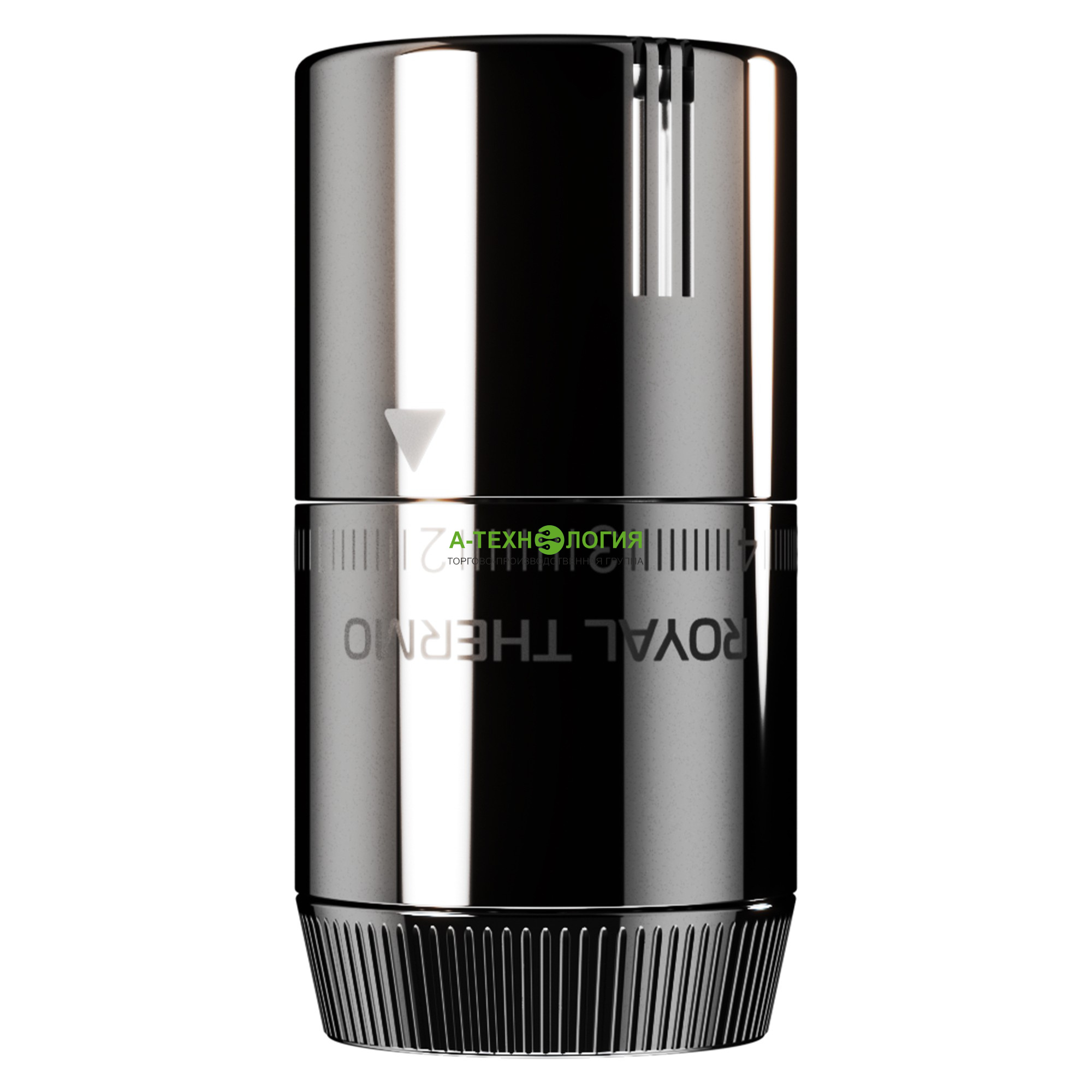картинка Термостатическая головка ROYAL THERMO DESIGN М30х1,5 (Хром) А-Технология