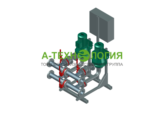 картинка Насосная станция WILO CO 2 BL 80/160-18.5/2/SK-FFS-R-CS от магазина  А-технология