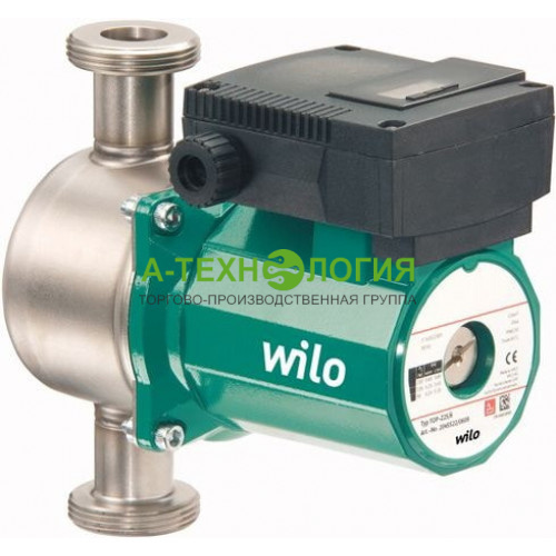 картинка Насос циркуляционный WILO TOP-Z 25/6-180. DM Без гаек (3~400 V, PN 10, Inox) от магазина  А-технология