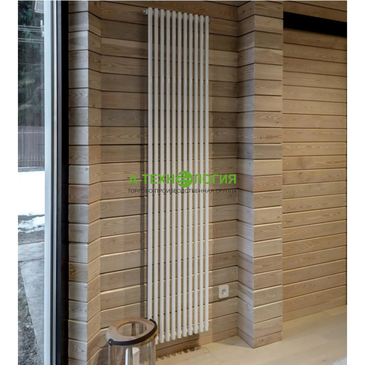 картинка Стальной трубчатый радиатор отопления КЗТО ГАРМОНИЯ А25 N  А-Технология