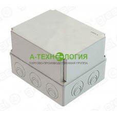 картинка Коробка распаячная открытой установки 240х195х165 IP55 Серый А-Технология