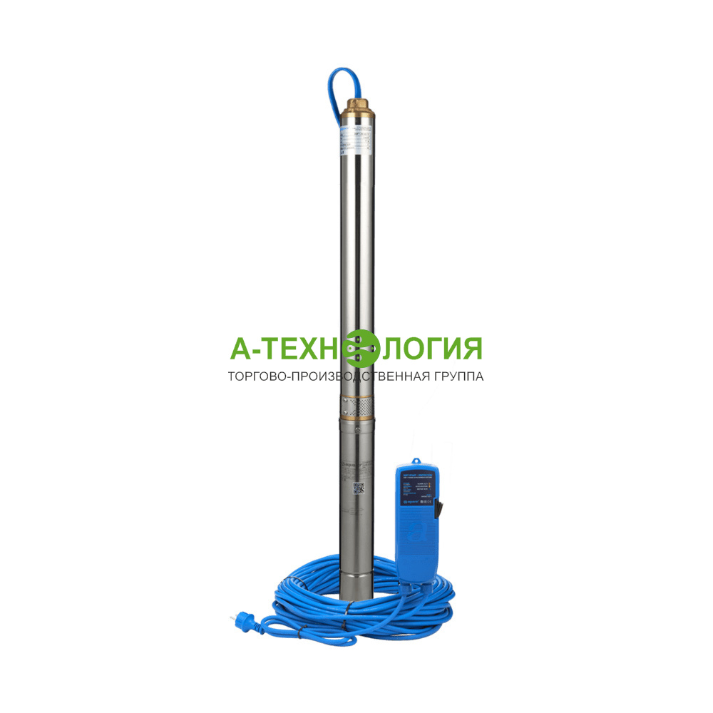 картинка Насос скважинный AQUARIO ASP1E-55-75(Р) кабель.35м от магазина  А-технология