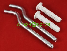 картинка 26C20500 Кронштейн штыревой круглый 205*11.5 Omec А-Технология