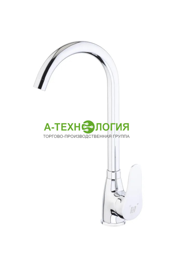 картинка SD38165 Смеситель для кухни A-TEH Хром. А-Технология