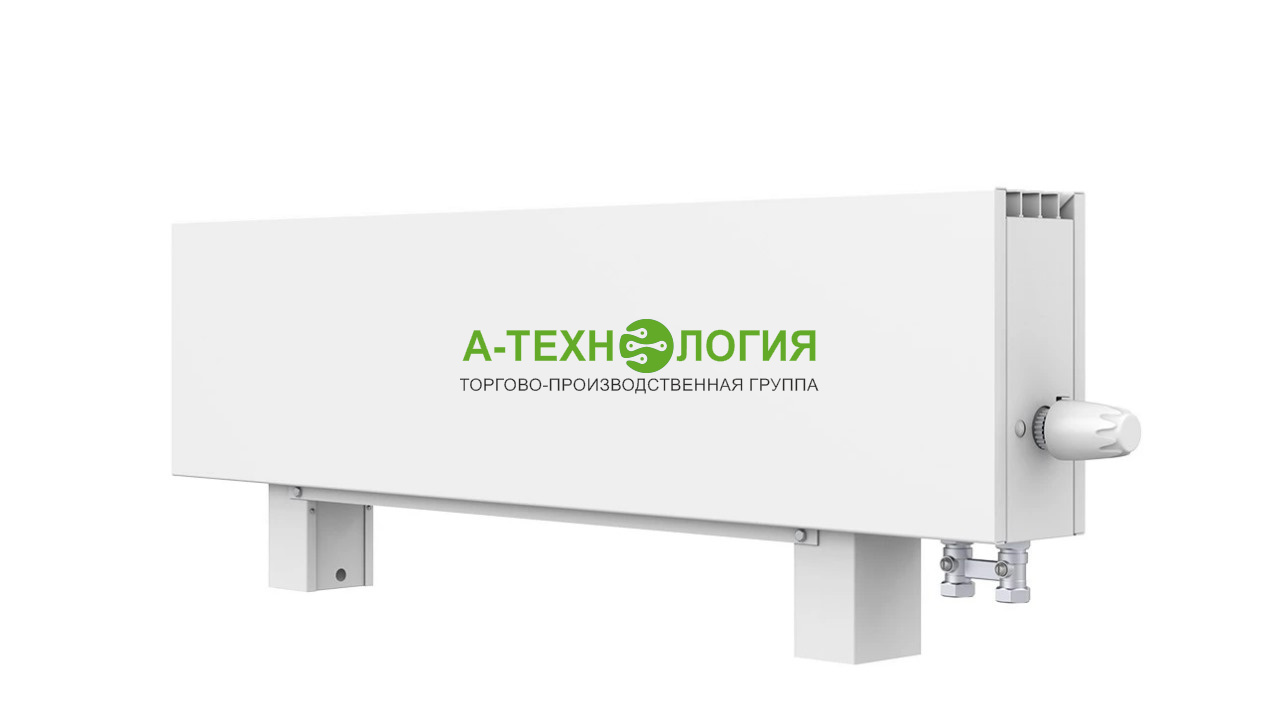 картинка Конвектор напольный КЗТО Элегант 110x250x1000 2то НВ.НП RAL 9005 А-Технология