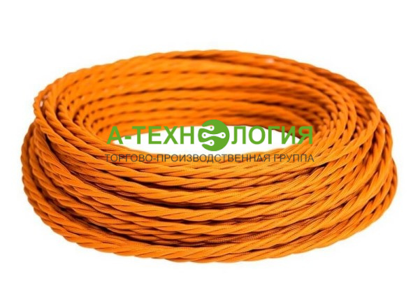 картинка Ретро провод монтажный витой ПВХ 3х1,5мм А-Технология
