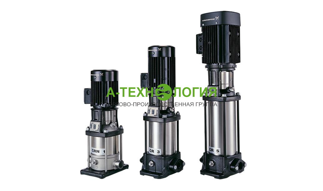 картинка Насос центробежный GRUNDFOS CR1-3 A-FGJ-A-E-HQQE 3x230/400 50 HZ от магазина  А-технология