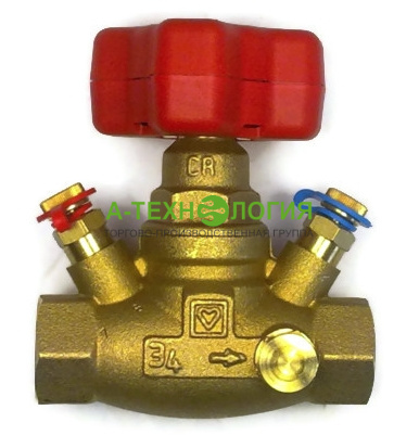 картинка 1421732 Клапан балансировочный DN-20 HERZ ШТРЕМАКС-GM А-Технология