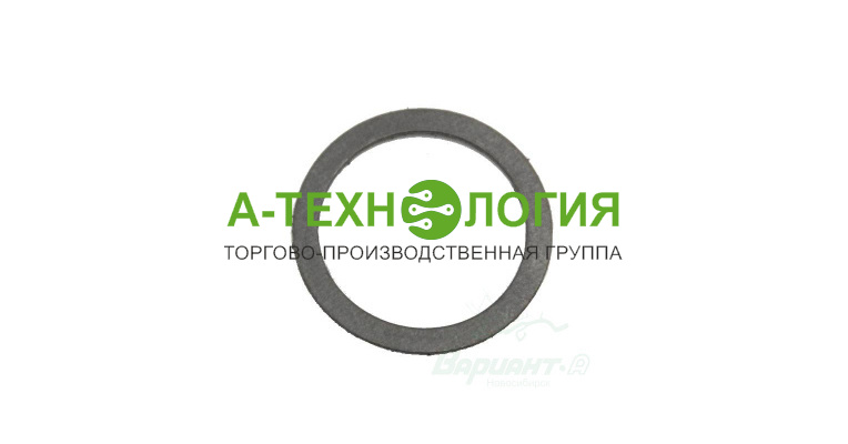 картинка Прокладка паронит графитовая 1" межсекц. - 1,5 мм. для Al; BI, цвет чёрный А-Технология
