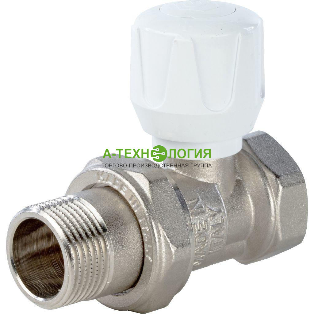 картинка Клапан ручной терморегулирующий, прямой 3/4 STOUT А-Технология