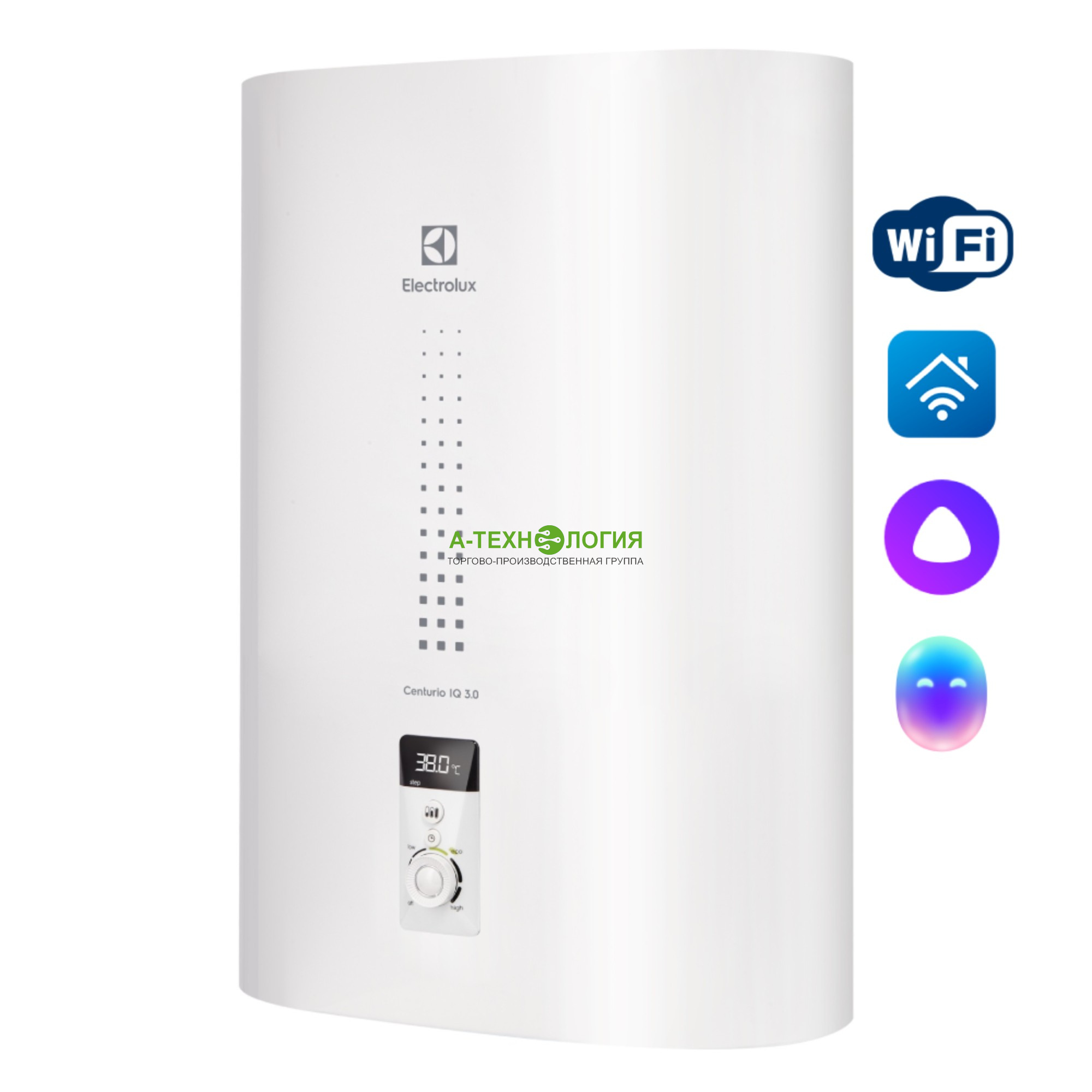 картинка Водонагреватель Electrolux EWH 30 Centurio IQ 3.0 А-Технология