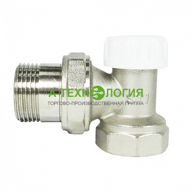 картинка Клапан запорный угловой STI 1/2". А-Технология