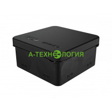 картинка Коробка распаячная  открытой установки 80х80х40 IP67 Черный двухкомпонентная А-Технология