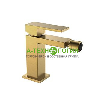 картинка 476-BR Смеситель для биде BOHEME Qubic Bronze А-Технология