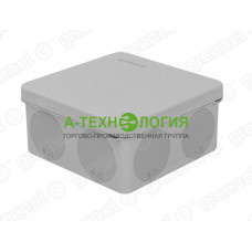 картинка Коробка распаячная открытой установки 100х100х50 IP67 Серый А-Технология