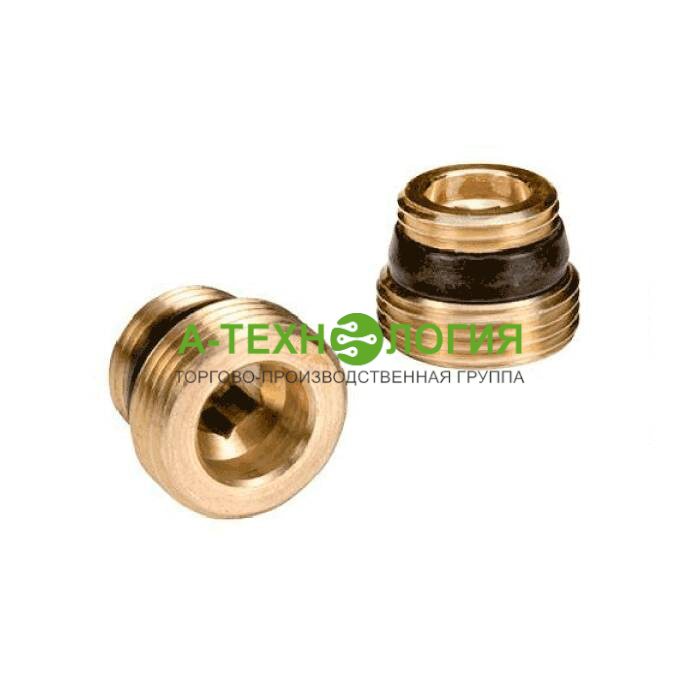 картинка R483Y002 Адаптер для узла нижнего подключения радиатора 1/2"х3/4" Giacomini А-Технология