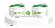 картинка Адаптер котла одноблочный TERMICA Ø80 TADA01 от магазина  А-технология