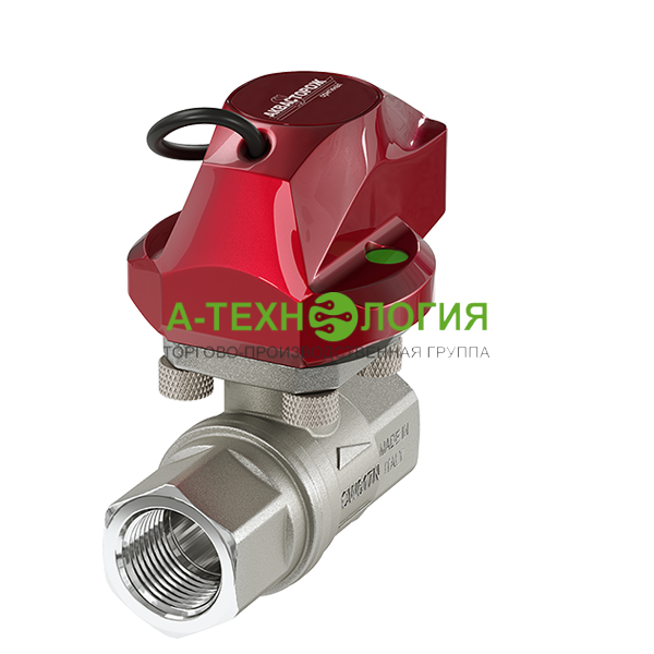 картинка АК35(И) Кран 3/4″ RuB (S6400) c приводом “АКВАСТОРОЖ ОРИГИНАЛ" А-Технология