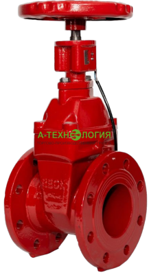картинка задвижка чугунная reon тип rsv62 pn16 dn80 с индикатором положения и концевыми выключателями, к