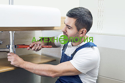 Установка сантехники