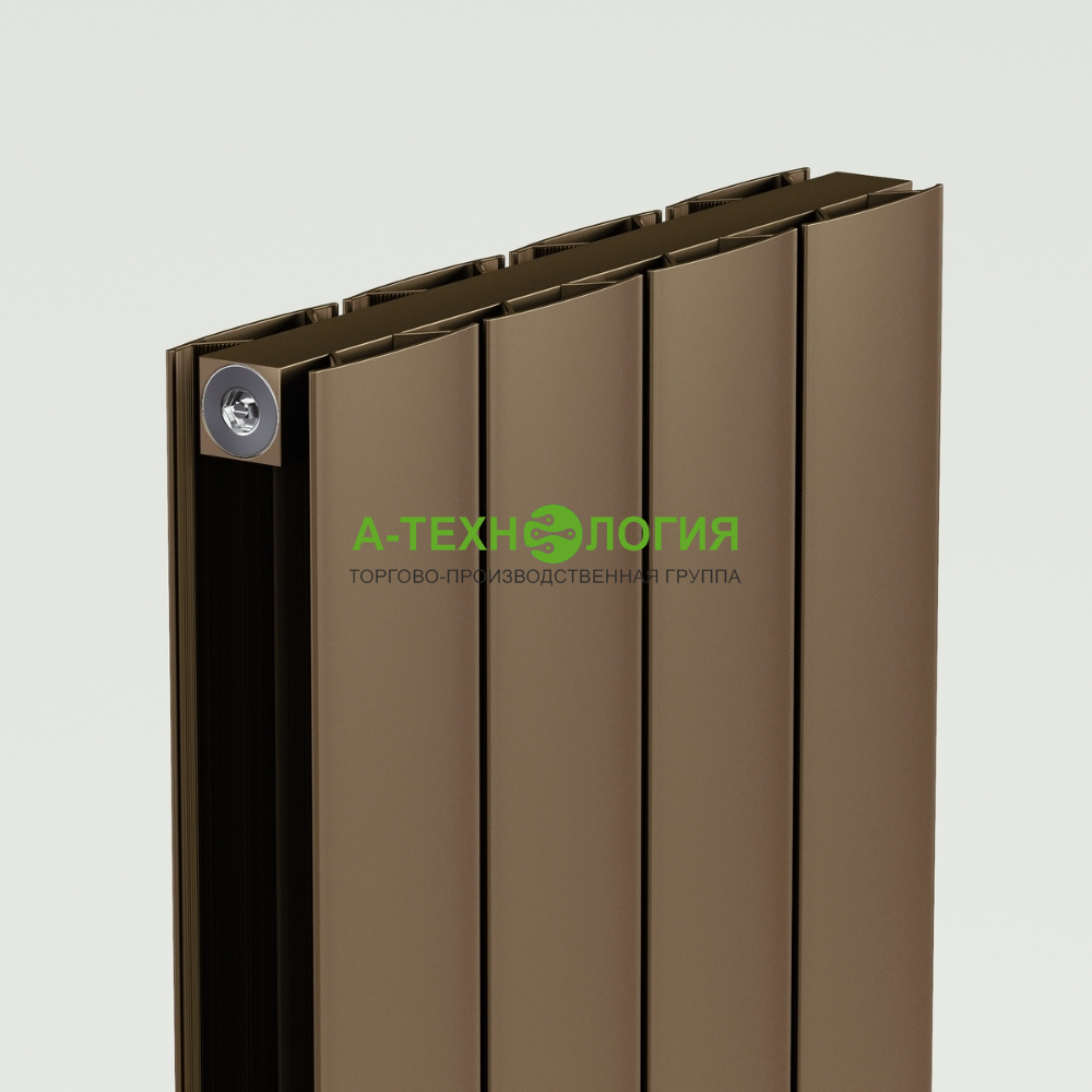 картинка Алюминиевые дизайн радиаторы FUSION SOLID  А-Технология