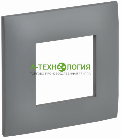 картинка Рамка 1-местная SK-F01Gr SKANDY Серая А-Технология