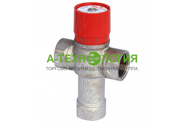 картинка R156X005 Клапан смесительный термостатический латунный Ду25 Ру16 м/м Kvs2.2 60С Giacomini  А-Технология