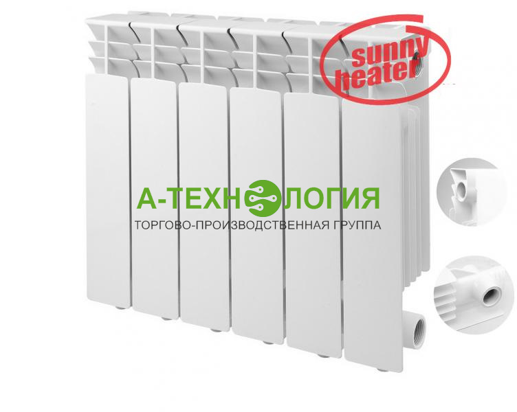 картинка Радиатор алюминиевый Sunny Heater  А-Технология