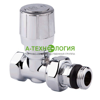 картинка 821117AD07 Ручной вентиль простой регулировки прямой ХРОМ ICMA    А-Технология