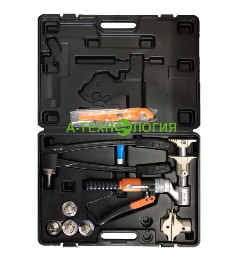 картинка FT1240B-QC Гидравлический инструмент (16-2.2, 20-2.8, 25-3.5, 32-4.4) аксиальных фитингов А-Технология