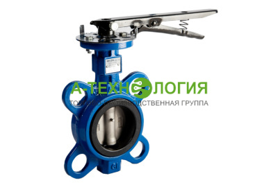 картинка затвор дисковый поворотный reon тип rsv38 pn16 dn80 с диском из нержавеющей стали