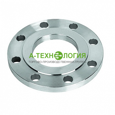 картинка Фланец стальной плоский Ду 100 PN 16 А-Технология